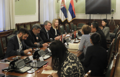 20 November 2019 The MPs with the delegation of the Chinese Ministry of Commerce